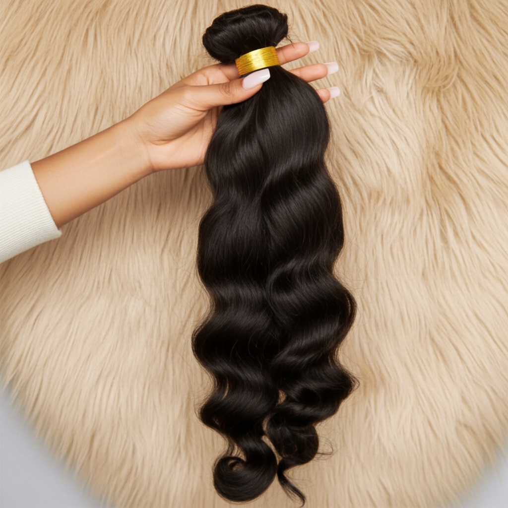 2 Pcs Virgin Hair Bundles With Closure/Frontal 100% Human Hair 12"-40"