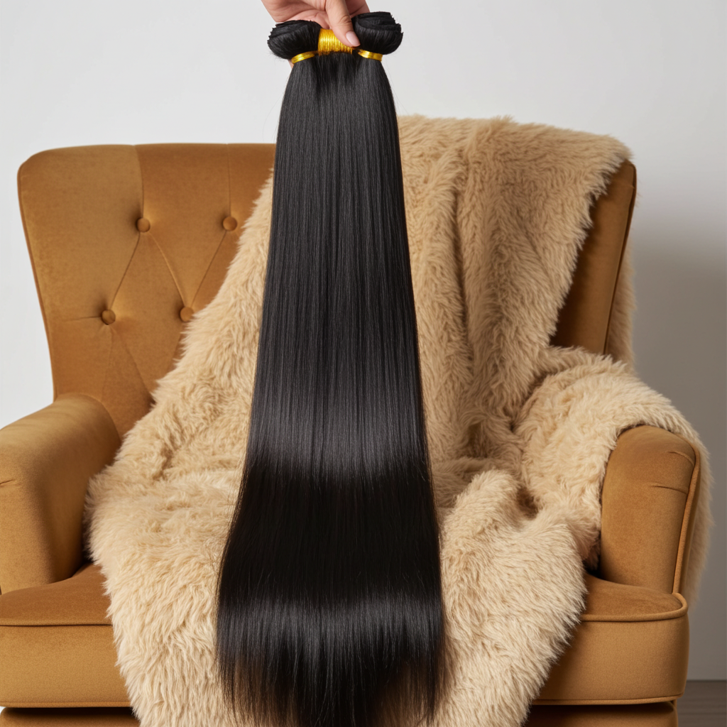 2 Pcs Virgin Hair Bundles With Closure/Frontal 100% Human Hair 12"-40"
