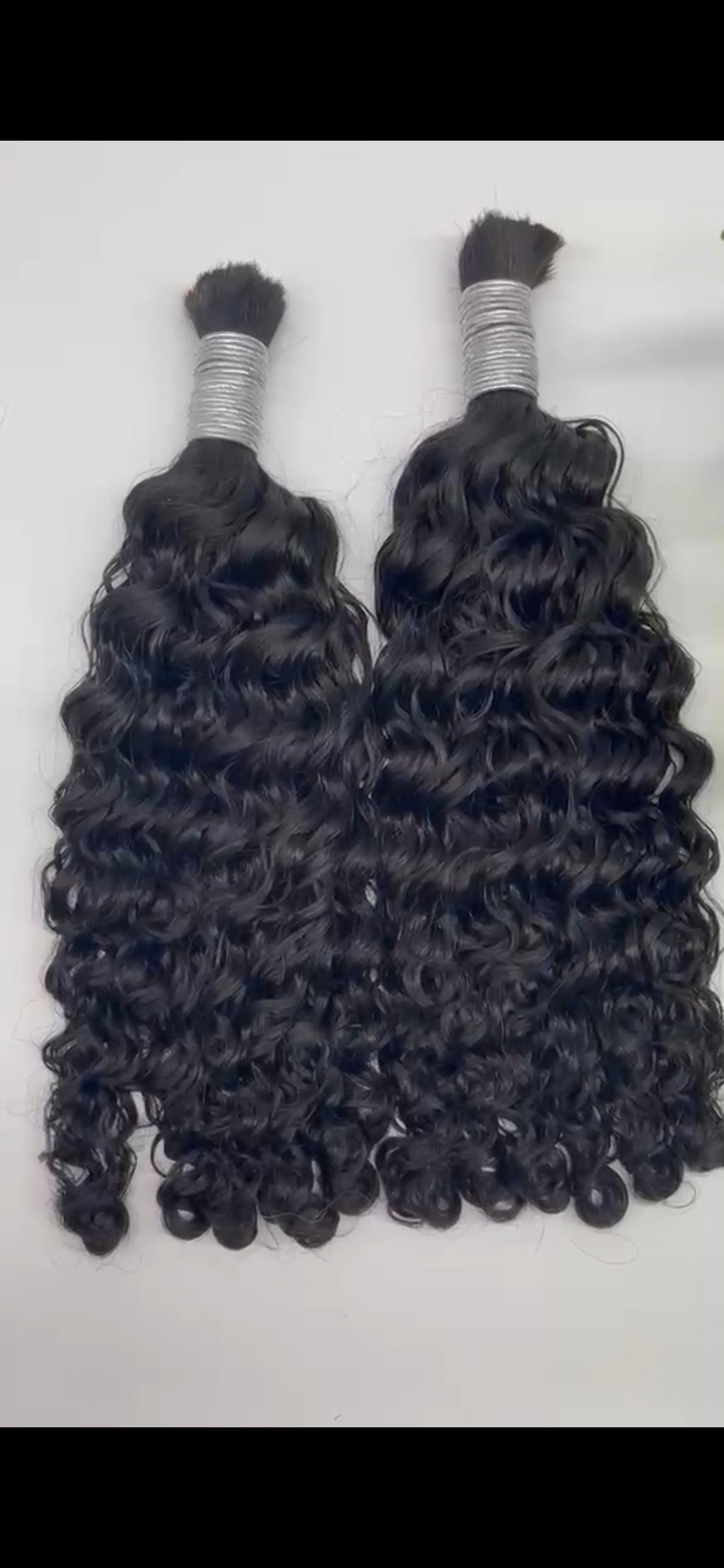 Virgin Bulk Braiding Hair 100% Human 12"-40"