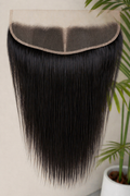 Virgin Straight HD Lace Frontal 100% Human Hair 13x4 or 13x6 12"-40"