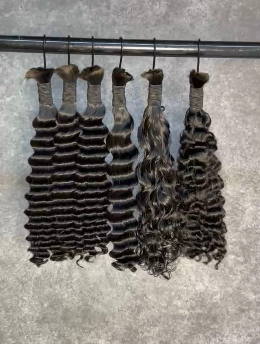 Virgin Bulk Braiding Hair 100% Human 12"-40"